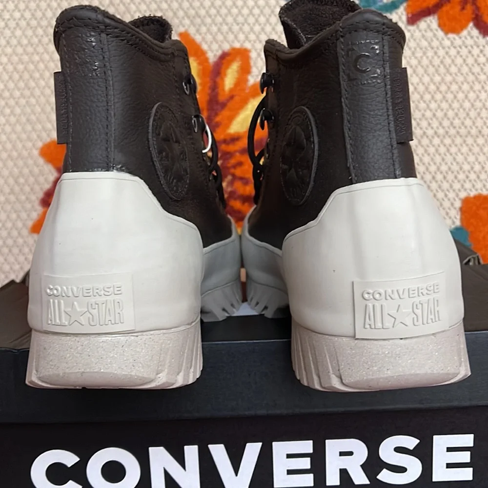 Converse A00911C CTAS LUGGED 2.0 CC HI VELVET BROWN/PAPYRUS/WHITE WMNS Platforms